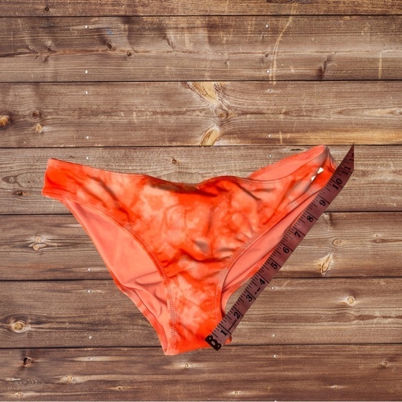 Victoria’s Secret PINK Sport Bikini Bottoms - Tie-Dye Orange (Size Large) - Picture 6 of 8